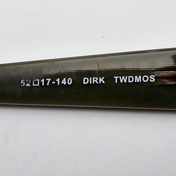 Salt Optics Dirk Tweed Moss Eyeglasses Frame w/ Case Japan 52-17-140 - Picture 8 of 16